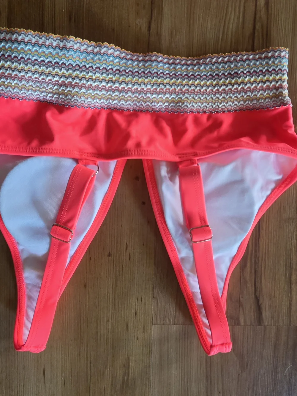 Neon Pink coral Small Bikini